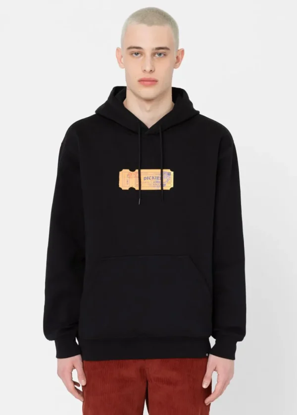 Dickies Mens Paxico Hoodie Black