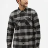 Dickies Men's Sacramento Flannel Shirt Gray