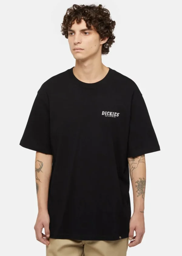 Dickies Mens Script T-Shirt Black