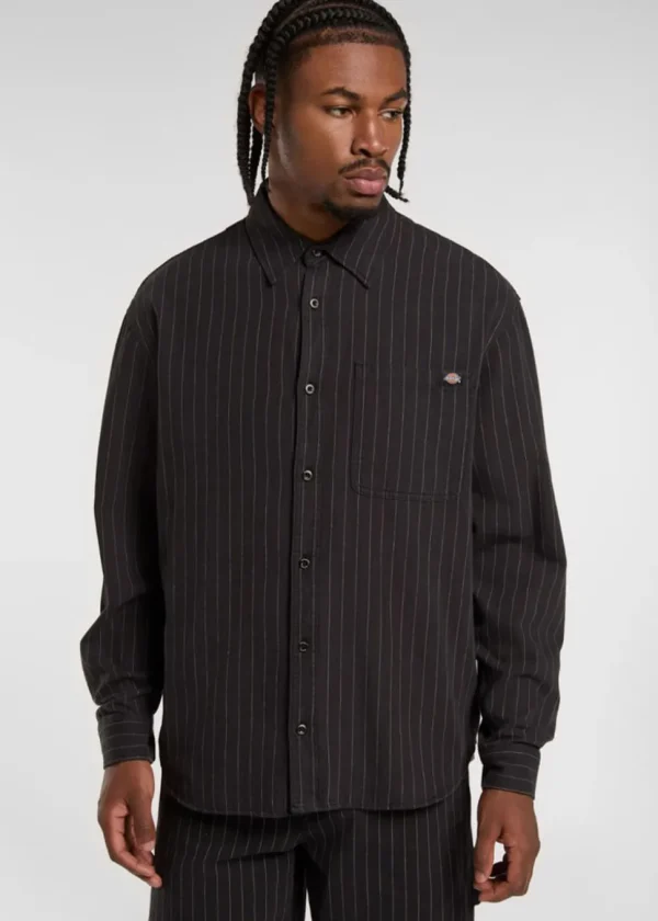 Dickies Service Stripe Shirt Black