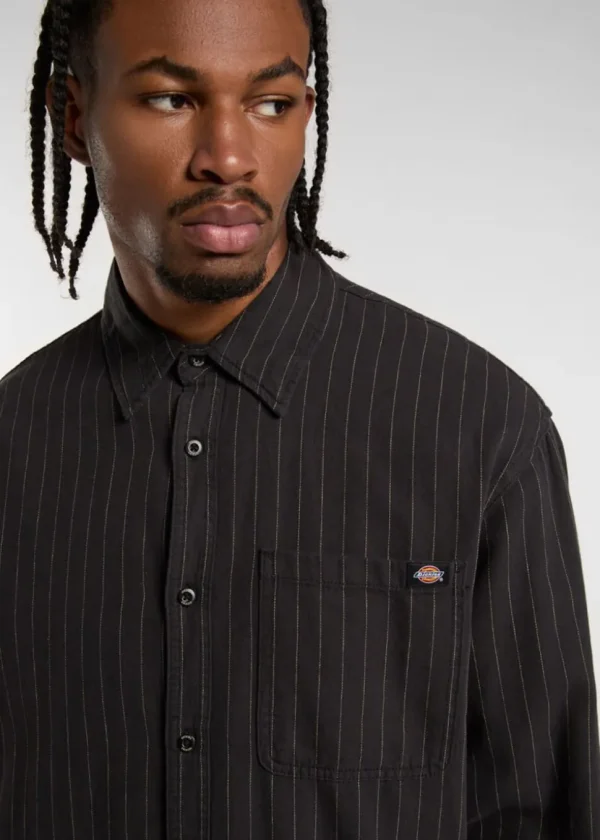 Dickies Service Stripe Shirt Black