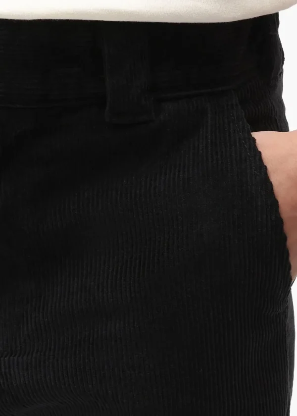 Dickies Womens 874 Crop Corduroy Trousers Black