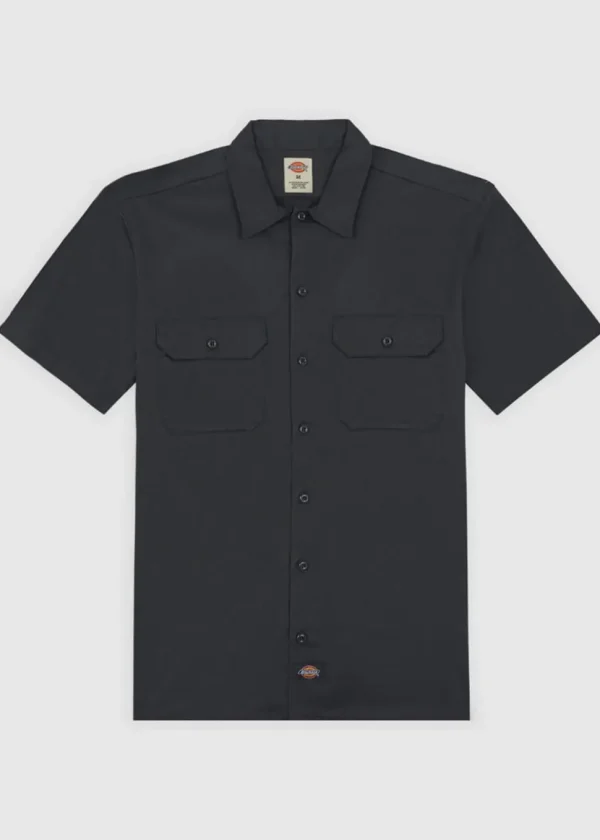 Dickies Work Short Sleeve Shirt Grey