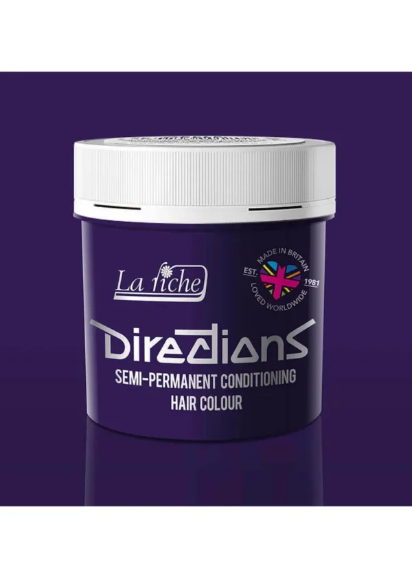 Directions Semi Permanent Hair Dye Deep Purple