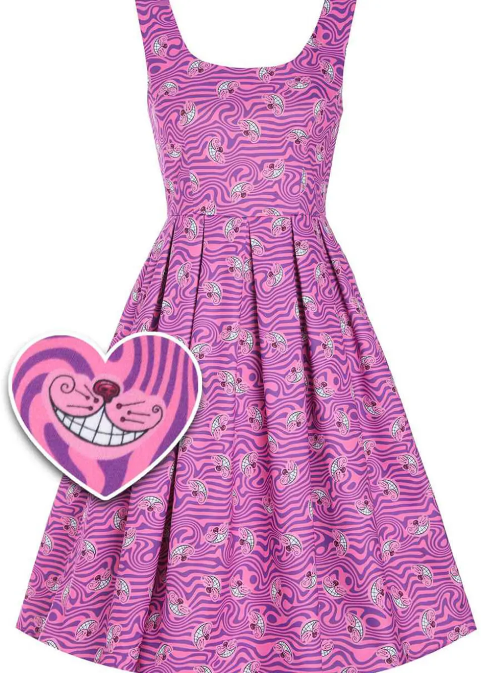 dolly__dotty_amanda_chesh_0.webp Dolly & Dotty Amanda Cheshire Cat 50's Swing Dress Pink