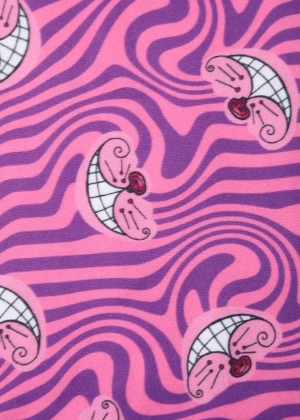 Dolly & Dotty Amanda Cheshire Cat 50's Swing Dress Pink