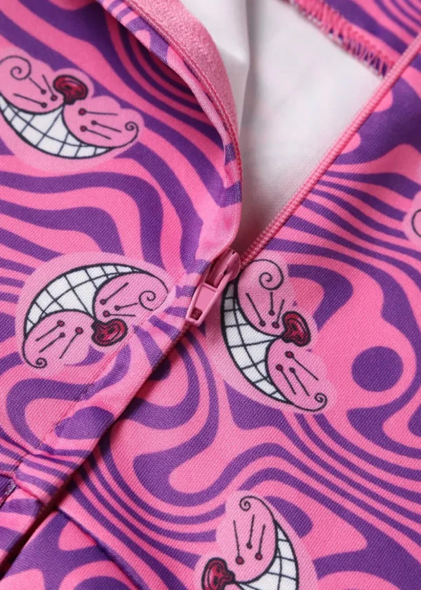 Dolly & Dotty Amanda Cheshire Cat 50's Swing Dress Pink