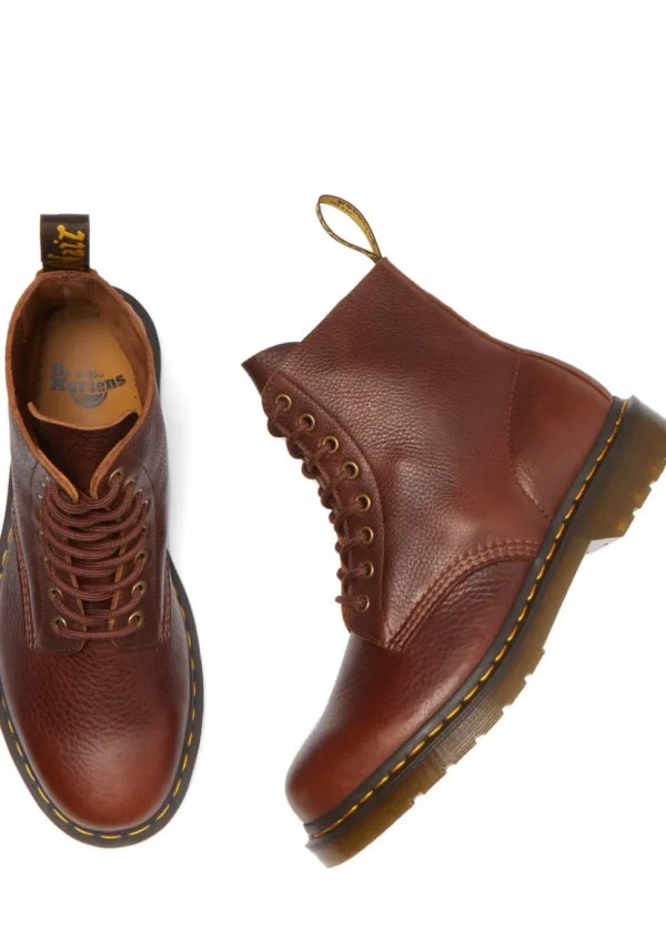 Dr. Martens 1460 Pascal Ambassador Soft Leather Boots Cashew Brown