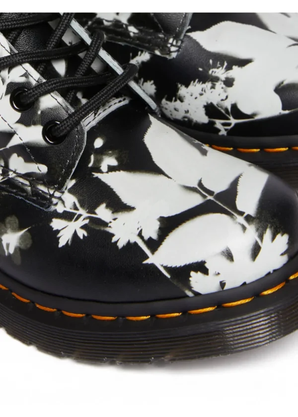 Dr. Martens 1460 Pascal Leather Boots Black White