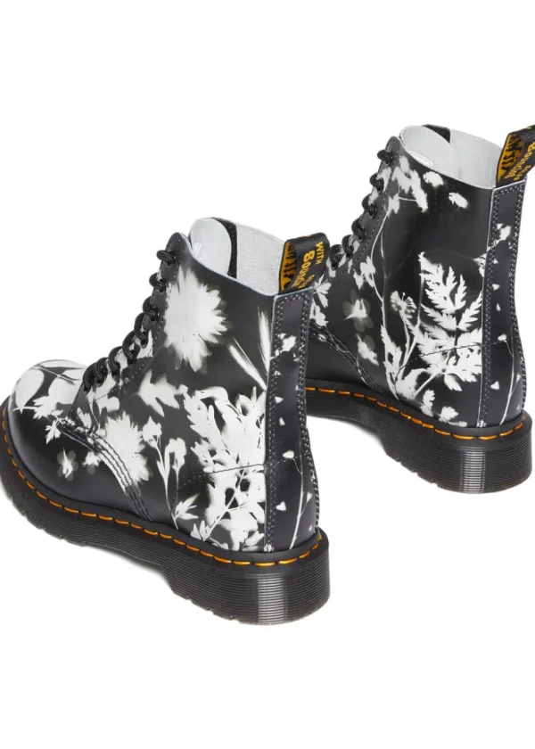 Dr. Martens 1460 Pascal Leather Boots Black White