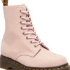 Dr. Martens 1460 Pascal Virginia Soft Leather Boots Powder Pink