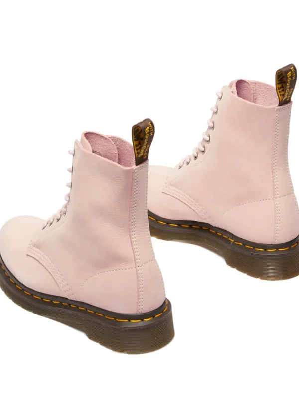 Dr. Martens 1460 Pascal Virginia Soft Leather Boots Powder Pink