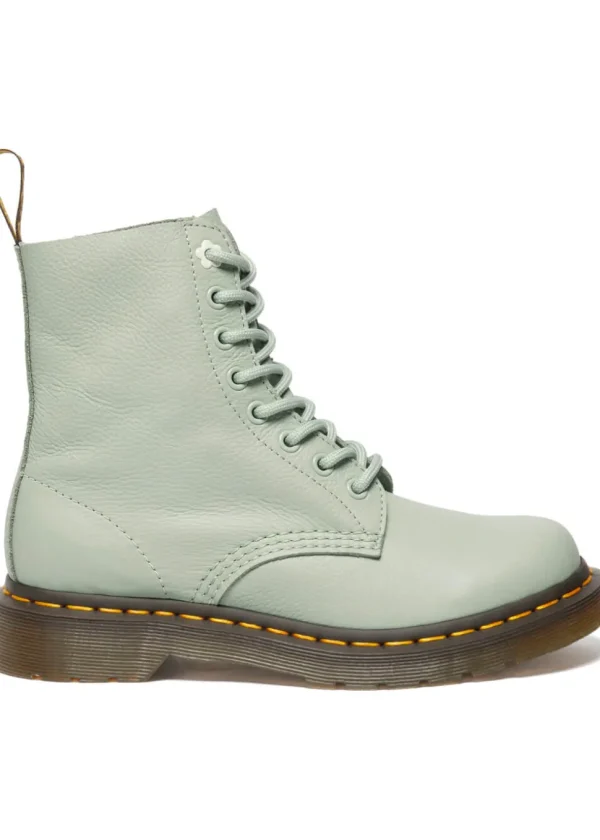 Dr. Martens 1460 Pascal Virginia Soft Leather Boots Sage Green