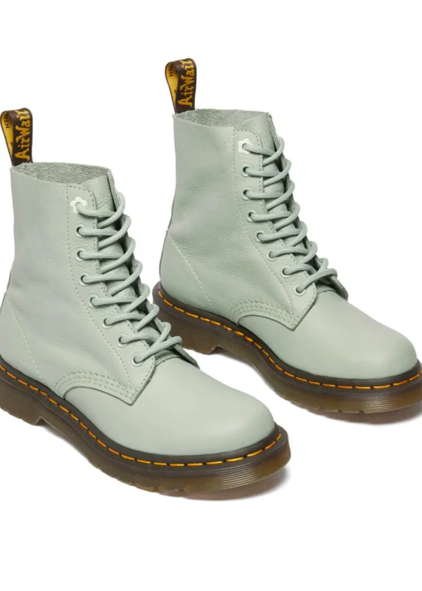 Dr. Martens 1460 Pascal Virginia Soft Leather Boots Sage Green
