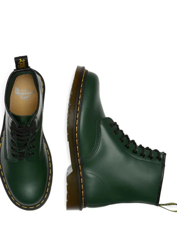 Dr. Martens 1460 Smooth Leather Boots Green