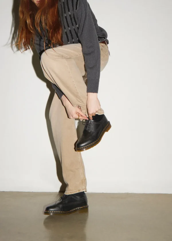 Dr. Martens 3989 Smooth Leather Brogues Shoes Black