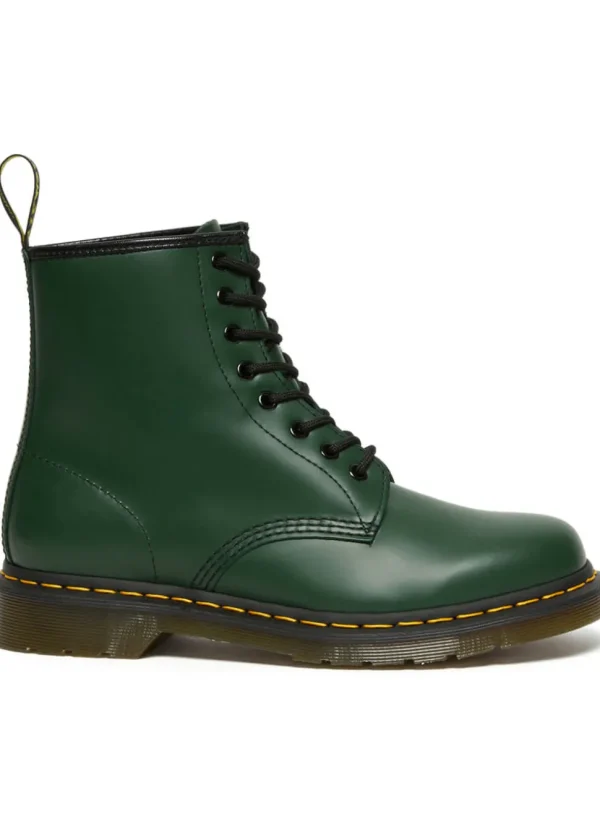 Dr. Martens 1460 Smooth Leather Boots Green