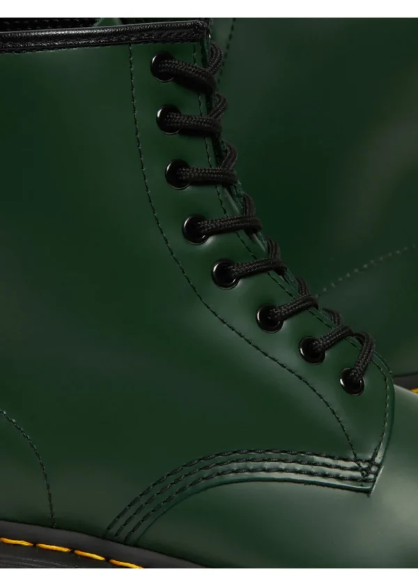 Dr. Martens 1460 Smooth Leather Boots Green