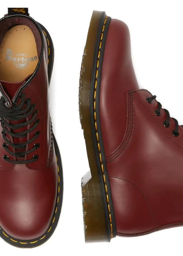 Dr. Martens 1460 Smooth Leather Boots Cherry Red