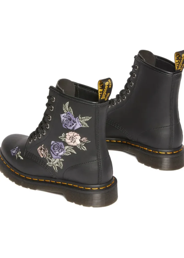 Dr. Martens 1460 Vonda Genix Leather Boots Black