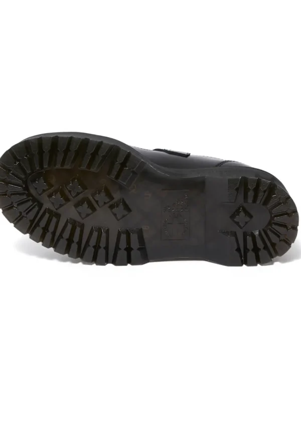 Dr. Martens Bethan Smooth Leather Platform Mary Jane Shoes Black