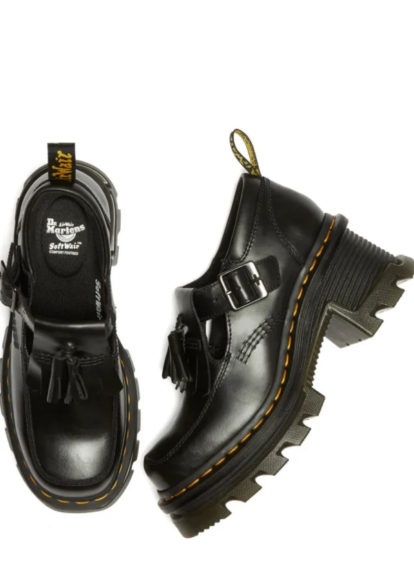 Dr. Martens Corran Atlas Leather Mary Jane Pumps Black