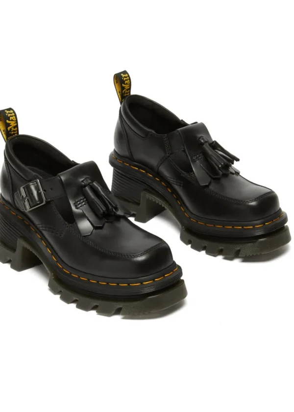 Dr. Martens Corran Atlas Leather Mary Jane Pumps Black