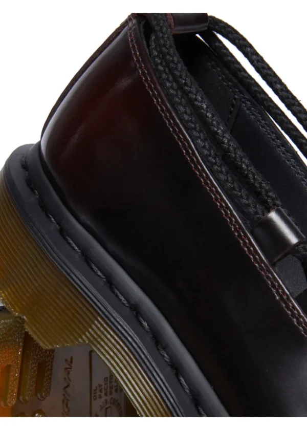 Dr. Martens Elphie II Arcadia Leather Ballerinas Cherry Red