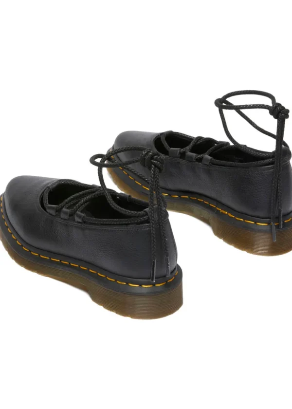 Dr. Martens Elphie II Virginia Leather Ballerinas Black