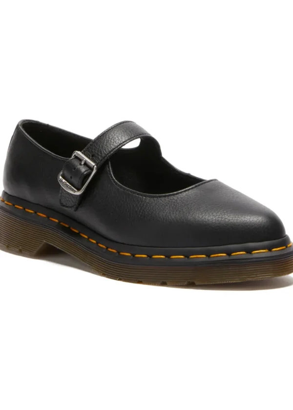 Dr. Martens Elphie Virginia Leather Ballerinas Black
