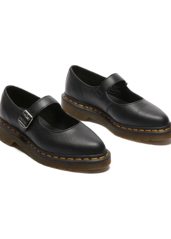 Dr. Martens Elphie Virginia Leather Ballerinas Black