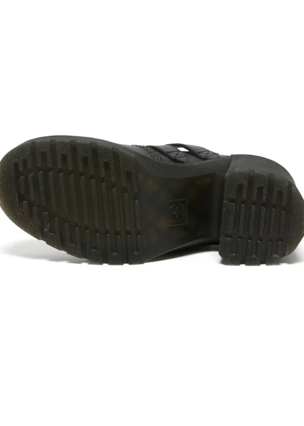 Dr. Martens Eviee Sendal Leather Mary Jane Pumps Black