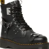 Dr. Martens Jadon Hardware Nappa Platform Leather Boots Black