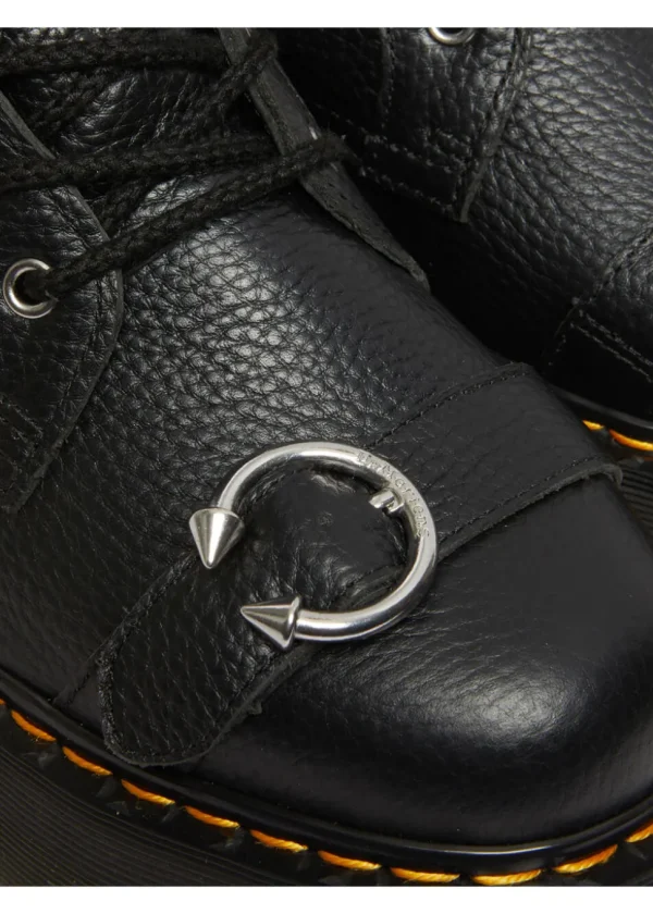 Dr. Martens Jadon Hardware Nappa Platform Leather Boots Black
