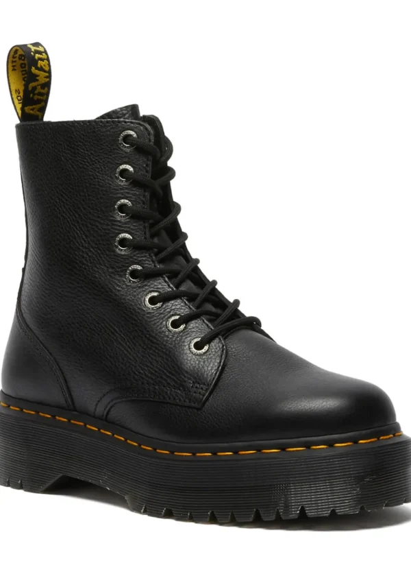 Dr. Martens Jadon lll Soft Leather Platform Boots Black