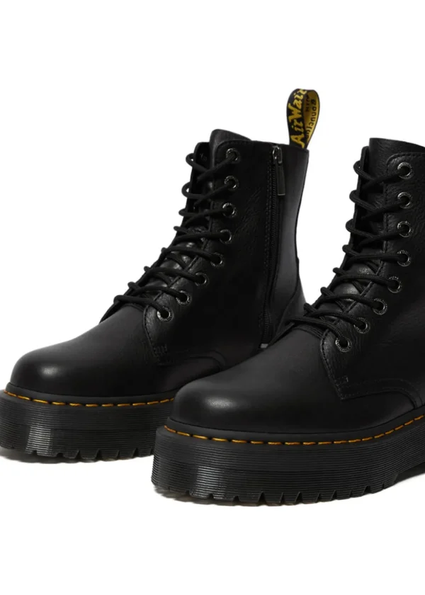 Dr. Martens Jadon lll Soft Leather Platform Boots Black