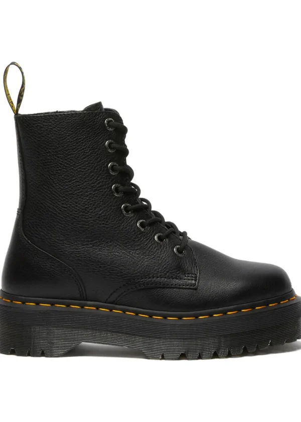 Dr. Martens Jadon lll Soft Leather Platform Boots Black