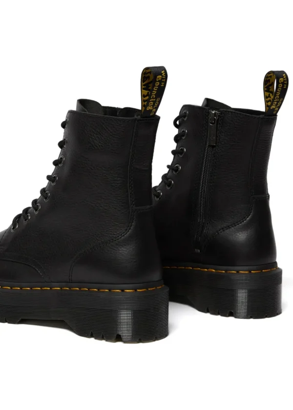 Dr. Martens Jadon lll Soft Leather Platform Boots Black
