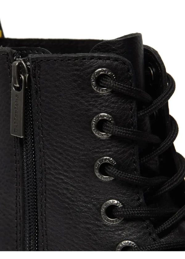 Dr. Martens Jadon lll Soft Leather Platform Boots Black