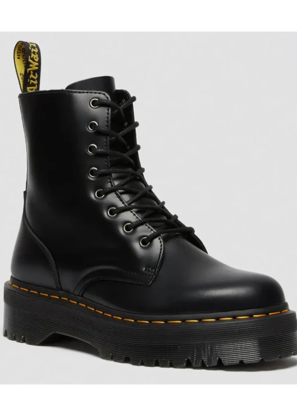 Dr. Martens Jadon Smooth Lace-up Boots Black