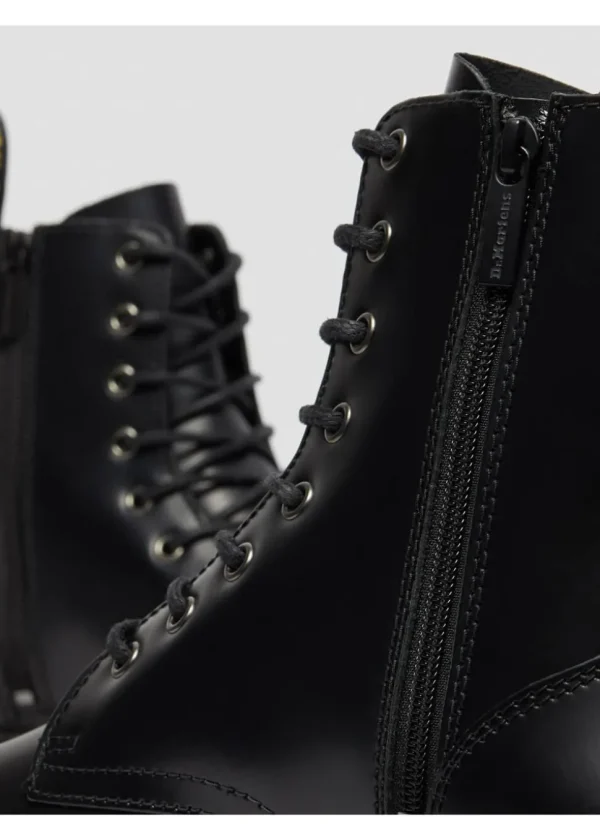 Dr. Martens Jadon Smooth Lace-up Boots Black