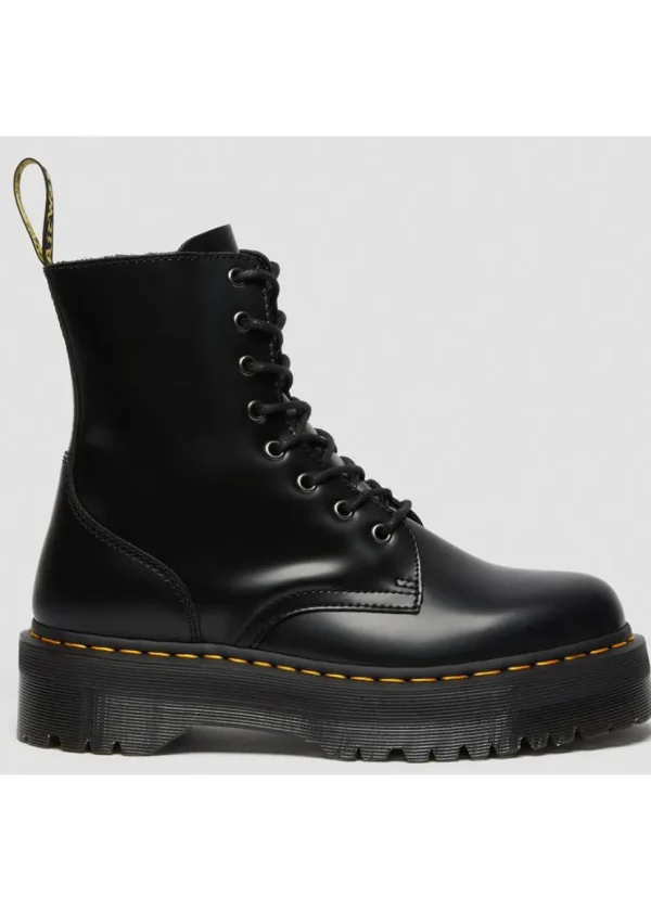 Dr. Martens Jadon Smooth Lace-up Boots Black