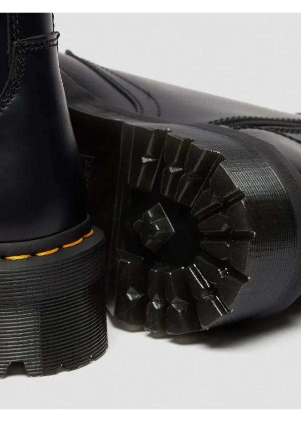 Dr. Martens Jadon Smooth Lace-up Boots Black
