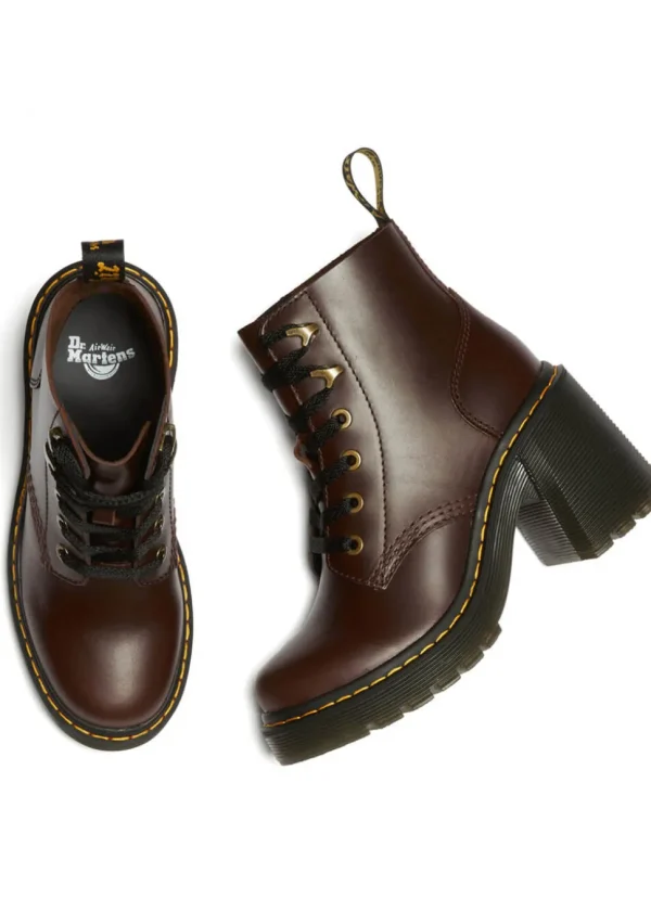 Dr. Martens Jesy Leather Ankleboots Dark Brown