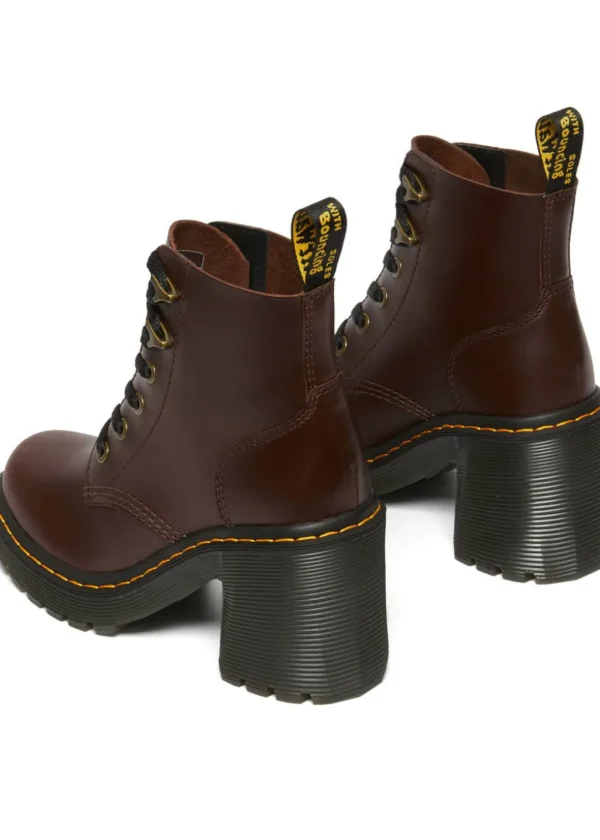 Dr. Martens Jesy Leather Ankleboots Dark Brown