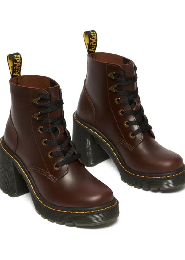 Dr. Martens Jesy Leather Ankleboots Dark Brown