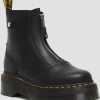 Dr. Martens Jetta Sendal Leather Platform Boots Black