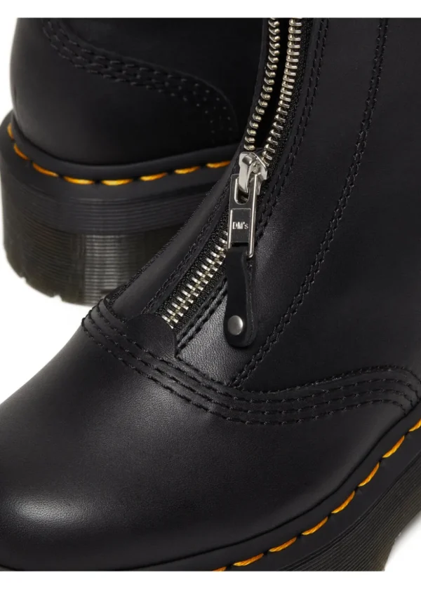 Dr. Martens Jetta Sendal Leather Platform Boots Black