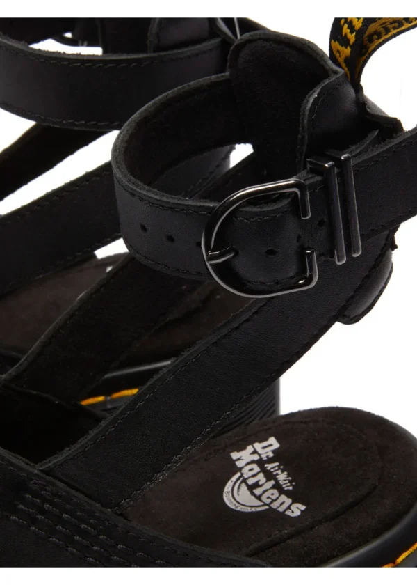 Dr. Martens Millee Sendal Leather Sandals Black