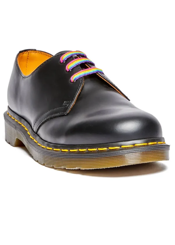 Dr. Martens Rainbow Flat Shoelaces 3 Eyes 65cm Multi